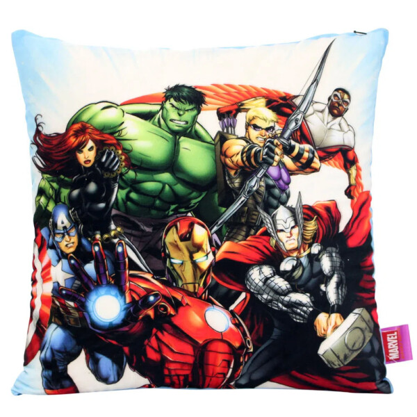 Almofada Os Vingadores Unidos 40x40cm