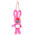 Bolsa Coelho Dalila De Pelúcia 34x16cm