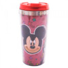 Copo Térmico Mickey Vermelho Com Tampa Sorrisão 450ml