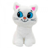 Gato Mingau Sentado De Pelúcia 26cm