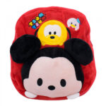Mochila Mickey Pelúcia Infantil Tsumtsum