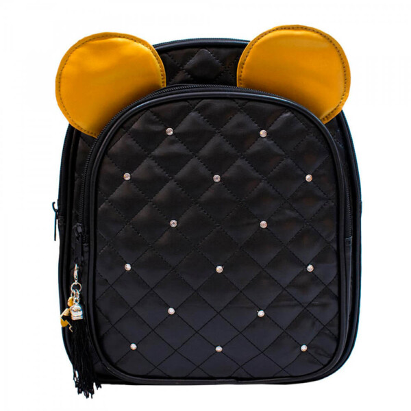 Mochila Mickey Preta Orelhas