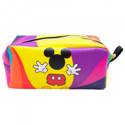 Necessaire Mickey Retangular Formato 90 Anos