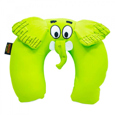 Almofada De Pescoço Jotalhão Verde Isopor