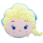 Almofada Rosto Elsa Tsum Tsum Frozen Fibra