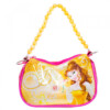 Bolsa Amarela Princesa Bela Com Alça De Miçanga
