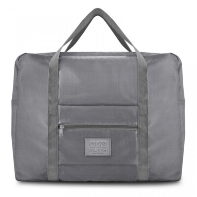 Bolsa De Viagem Dobrável Gg Jacki Design Cinza