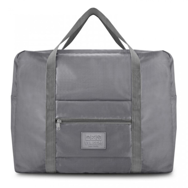 Bolsa De Viagem Dobrável Gg Jacki Design Cinza