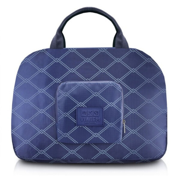 Bolsa Viagem Dobrável Jacki Design Azul
