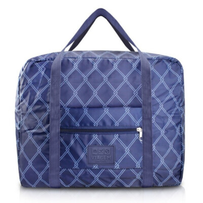 Bolsa De Viagem Dobrável Jacki Design Azul