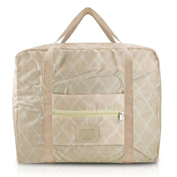 Bolsa De Viagem Dobrável Jacki Design Bege
