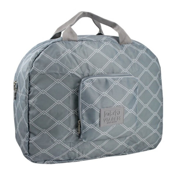 Bolsa De Viagem Dobrável Jacki Design Cinza