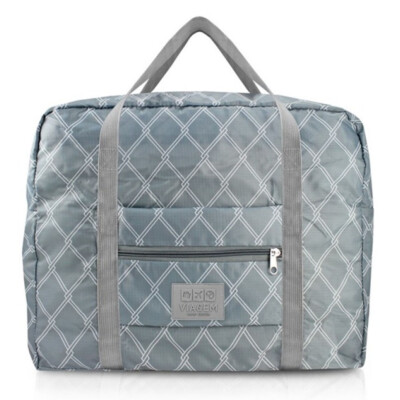 Bolsa De Viagem Dobrável Jacki Design Cinza
