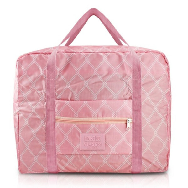 Bolsa De Viagem Dobrável Jacki Design Rosa