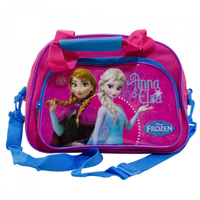 Bolsa De Viagem Anna E Elsa Frozen Rosa