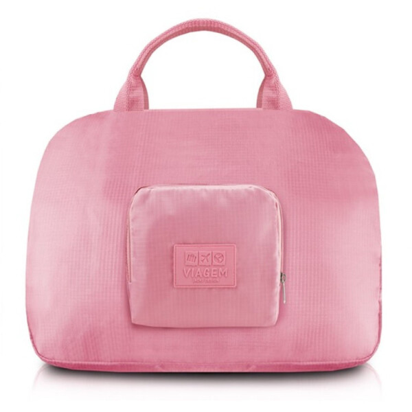 Bolsa Para Viagem Dobrável Jacki Design Rosa