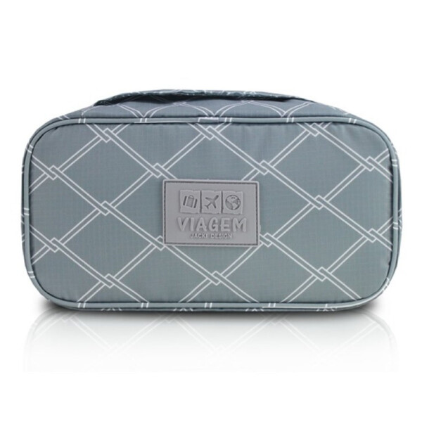 Bolsa Porta Lingerie Jacki Design Cinza