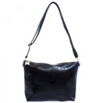 Bolsa Minnie Preta Couro