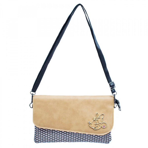 Bolsa Minnie Rosto Tiracolo Marrom