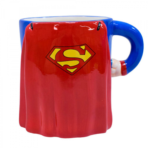 Caneca 3d Superman Porcelana 450ml
