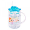 Caneca Com Tampa E Canudo Anna Elsa E Olaf Frozen Tsum Tsum 200ml