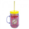Caneca Flash Com Tampa E Canudo 420ml