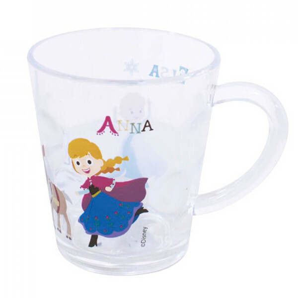 Caneca De Acrílico Anna Elsa E Olaf Frozen 250ml