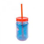 Caneca Jarra Superman HQ com Canudo 420ml