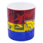 Caneca Mulher Maravilha De Porcelana 370ml