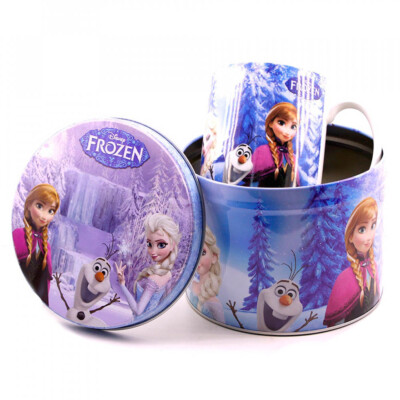 Caneca De Porcelana Na Lata 350ml Frozen