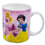 Caneca De Porcelana Na Lata 350ml Princesas