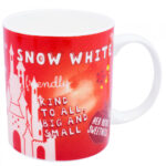 Caneca De Porcelana Na Lata Branca De Neve 350ml