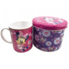 Caneca Minnie De Porcelana Na Lata 350ml