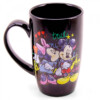 Caneca Mickey E Minnie Porcelana Preta 400ml