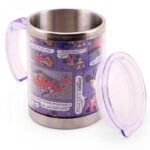 Caneca Mickey E Minnie Térmica Gibi 450ml