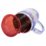 Caneca Térmica Mulher Maravilha Com Tampa 450ml