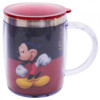 Caneca Mickey Termica Preta E Vermelha 450ml