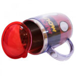 Caneca Mickey Termica Preta E Vermelha 450ml