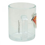Caneca Superman Vidro Brasão Metal 370ml