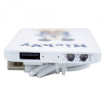 Carregador Portátil Mickey Branco Listras 2200mah