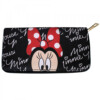 Carteira Minnie Rosto Preta