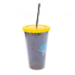 Copo Batman Com Canudo 450ml