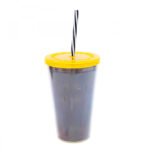 Copo Batman Com Canudo 450ml
