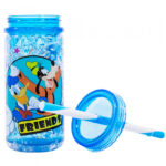 Copo Mickey Congelante Com Canudo 350ml