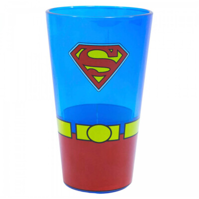 Copo De Vidro Superman 450ml