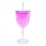 Taça Mulher Maravilha com Canudo e Gel 300ml