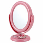 Espelho De Mesa Jacki Design Rosa
