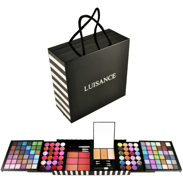 Estojo De Maquiagem Luisance 10296b Completo 132 Itens