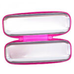 Estojo Minnie Metal Roxo Bravinha 19x6cm