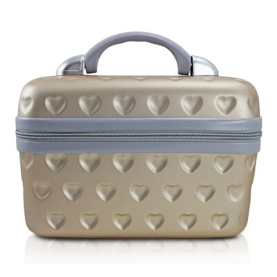 Frasqueira Jacki Design Love Maleta Dourada